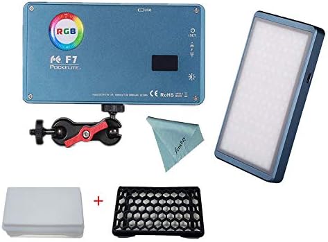Iluminador LED RGB 12W CRI97 2500K-9000K OLED modo escenario