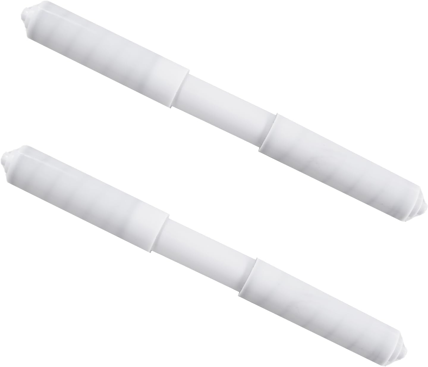 2 Pzas Soporte Papel Higiénico Palanca Reemplazo Blanco