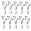 Pack 10 llaves interruptor bloqueo 500K comp Pass Seymour