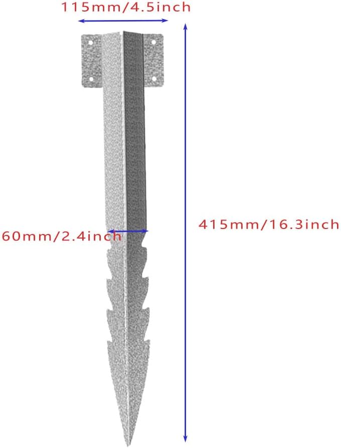 Soportes durmiente ferroviario 2 pzas acero galvanizado