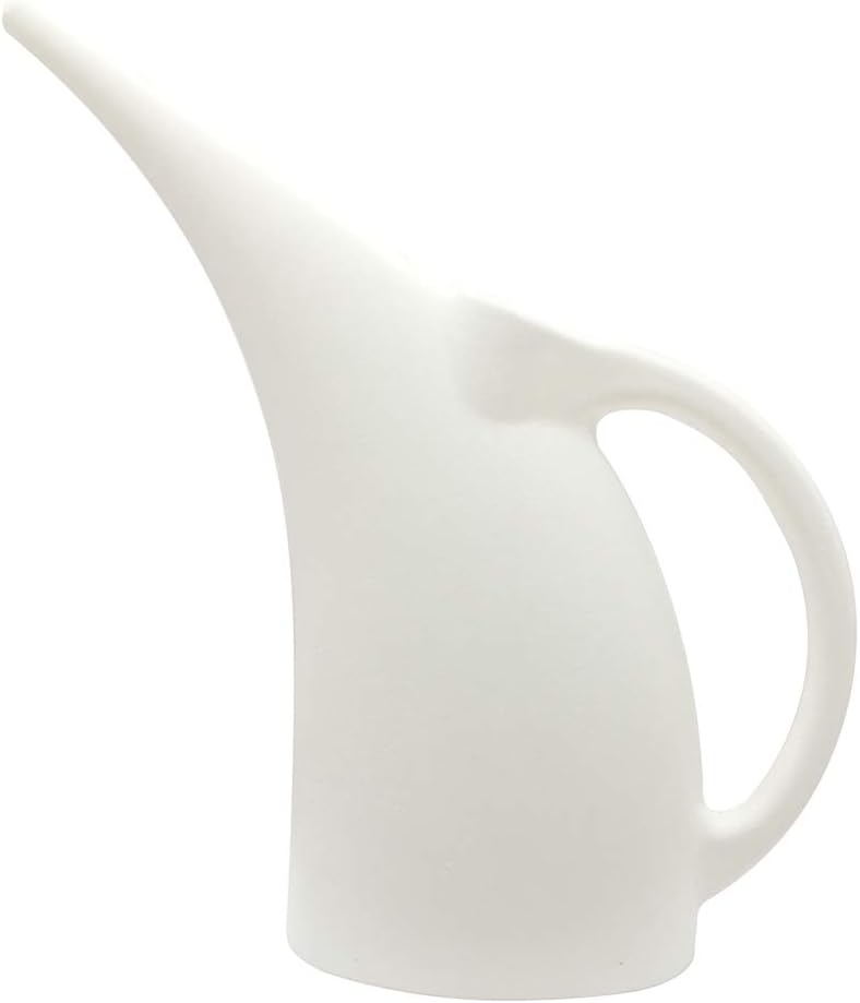 Regadera plástico jardín 1/2gal color blanco