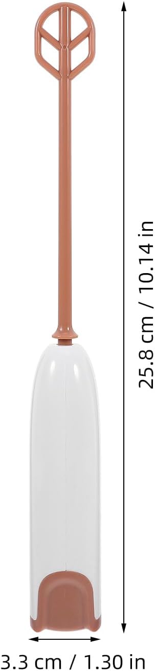 Mini batidora de mano eléctrica para leche en polvo y bebidas diseño desmontable blanco