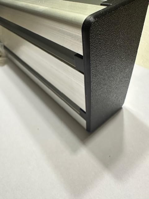 10 Pzas Tapas Extremo 1.575x3.150pulg Aluminio