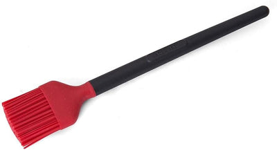 Cepillo silicona profesional resistente al calor rojo/negro