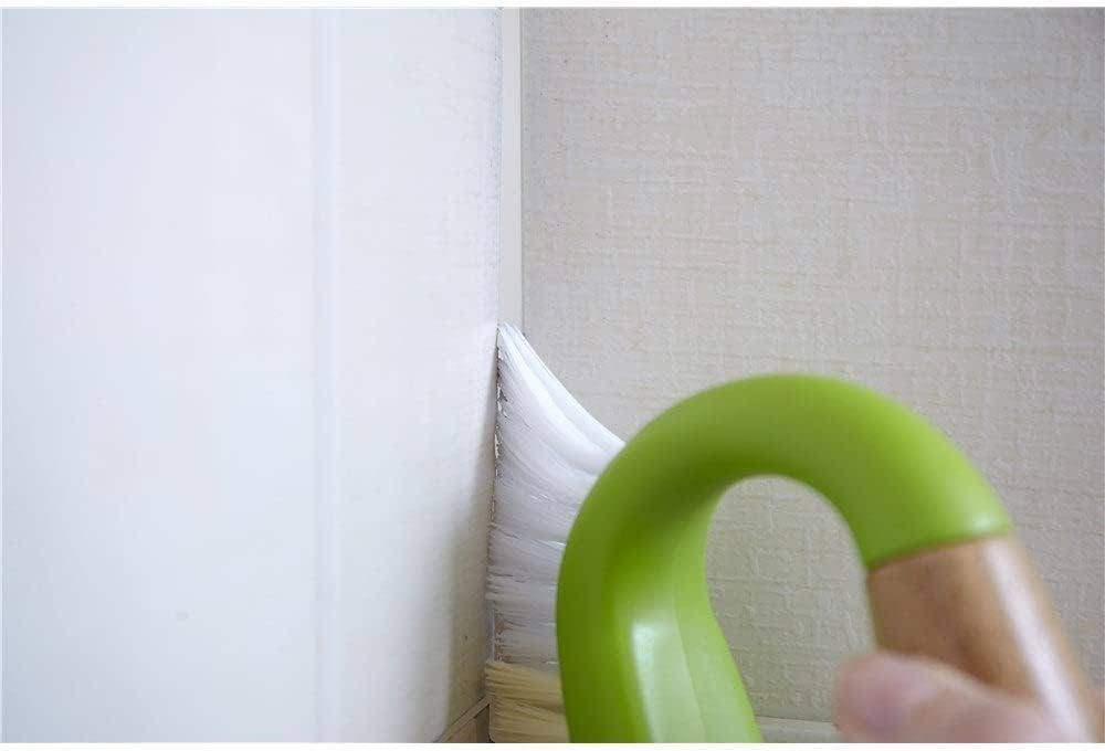 Cepillo removedor de suciedad para azulejos y juntas verde