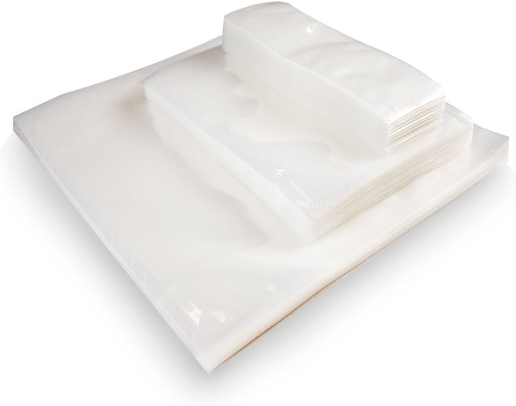 Bolsas vacío 8x10pulg 1qt pack 250 5mil resistente