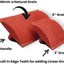 Juego 2 Pzas Herramientas Veteado Madera 3y6pulg Rojo