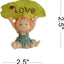 Figura hada del amor jardín miniatura