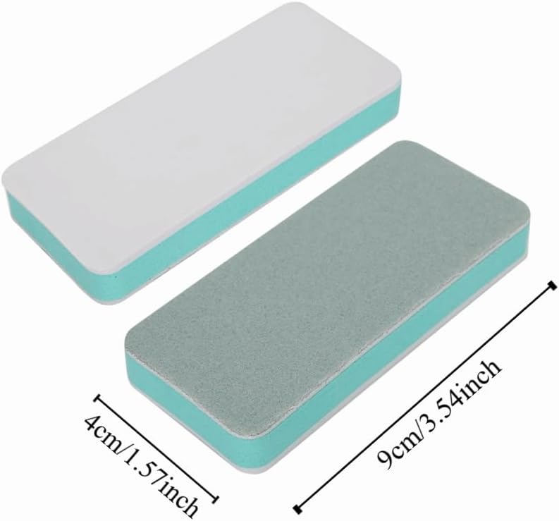 Bloque lijado doble cara EVA textura grano para joyas