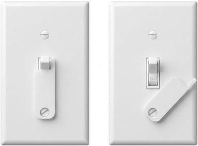 12 Protectores Interruptor Palanca Blanco Seguridad Niños
