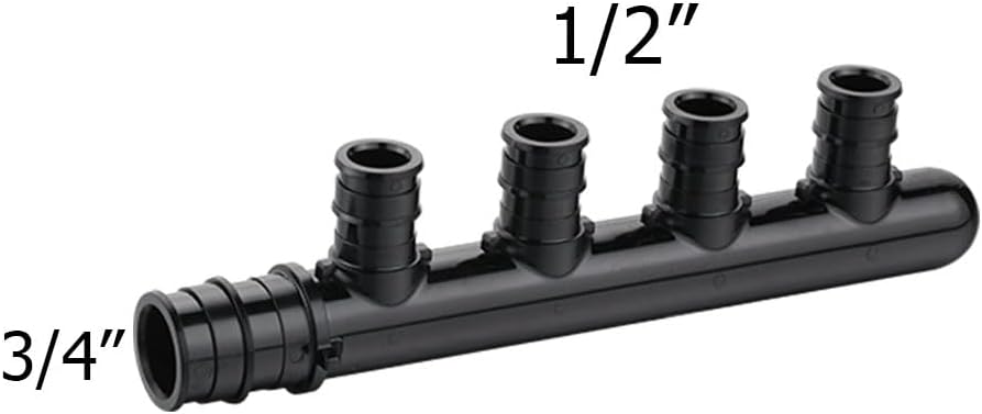 Colector PEX-A 4 puertos 3/4x1/2 comp F1960