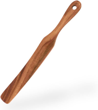 Espátula madera acacia grado alimenticio 11pulg