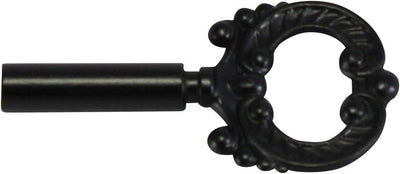 Llave enchufe palanca giro negro rosca 4-36
