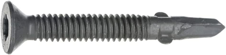 Tornillos suelo con alas 1/4x3.5pulg metálicos resistentes