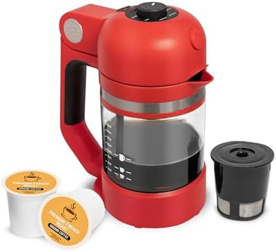 Cafetera una porción compat Keurig jarra vidrio taza filtro