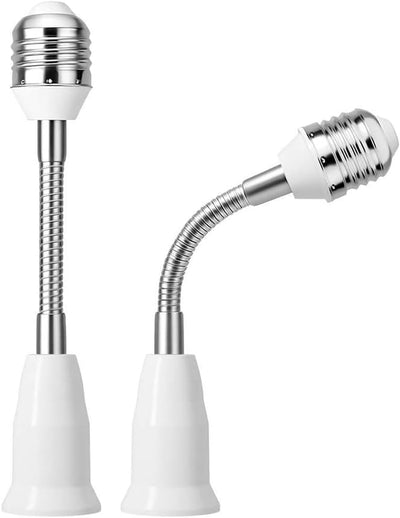 Extensor portalámparas E26/E27 flexible 6.1 pulg set 2