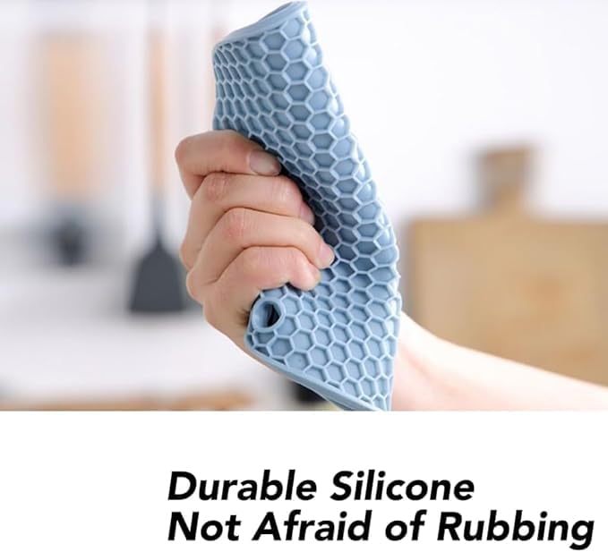 Salvamanteles silicona antideslizante resistente calor cocina