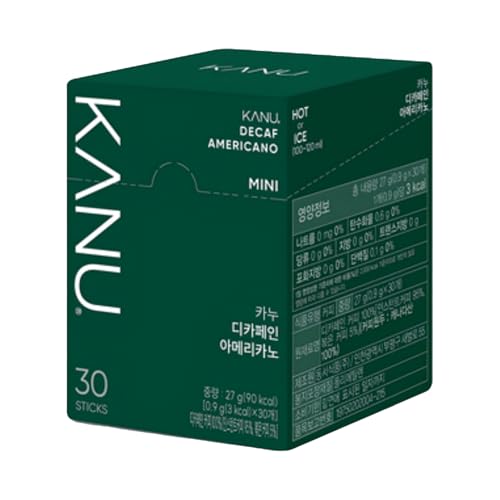 Café instantáneo descafeinado KANU Mini 0.03 oz x 30 barras