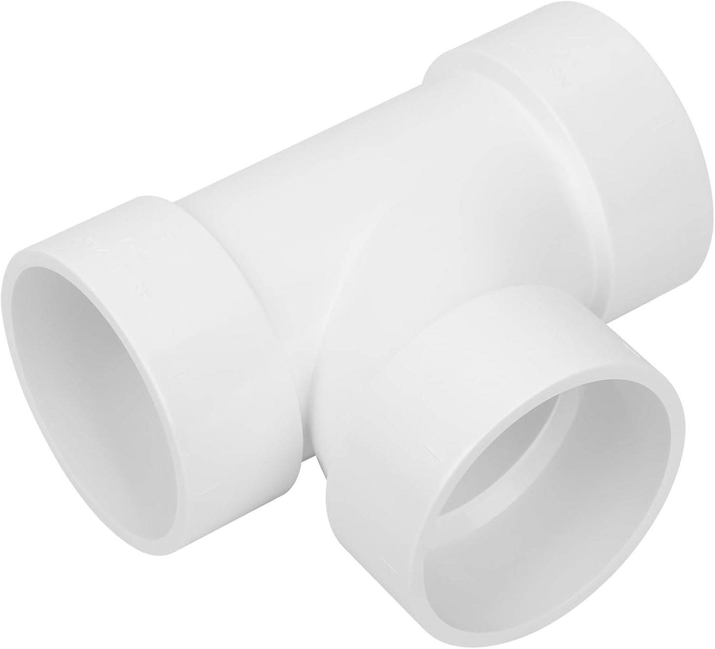 Adaptador PVC DWV 3pulg codo SCH40 drenaje