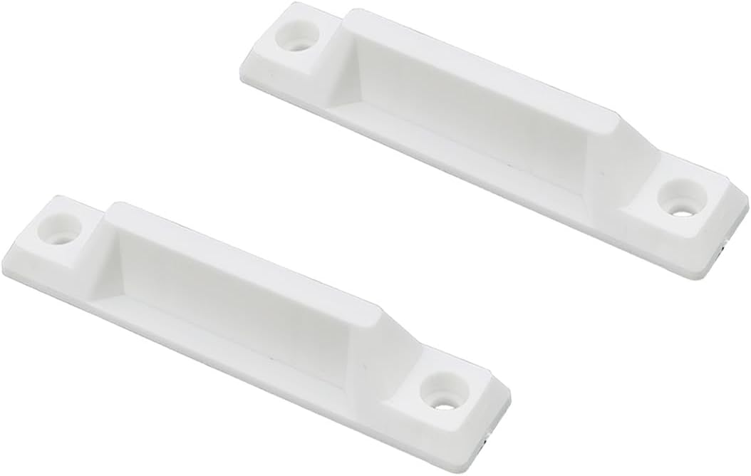 Manijas puerta corredera 4pz ABS para cocina blanca