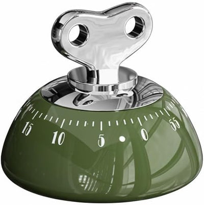 Temporizador cocina mecánico rojo 60 min alarma fuerte