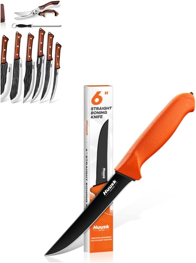 Set Cuchillos Carne Recto Deshuesador