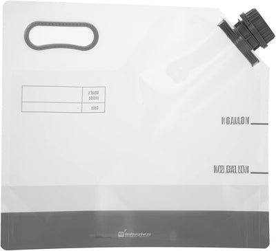 Bolsas plástico bebidas 1gal y 0.5gal con tapa seguridad 20uds