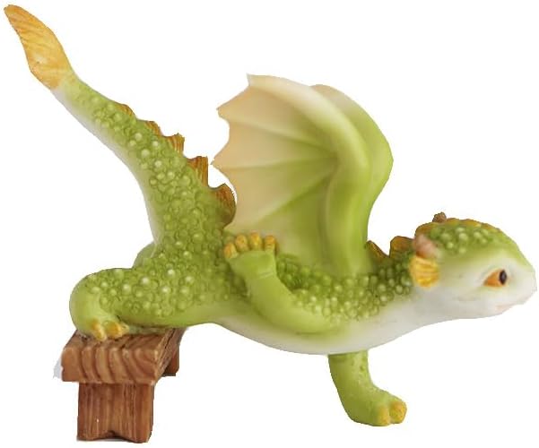 Figuras dragón deportivo jardín de hadas
