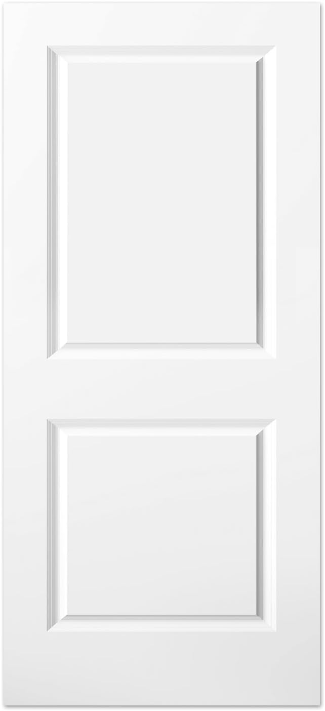 Losa puerta 36x80pulg imprimación blanca hueca duradera