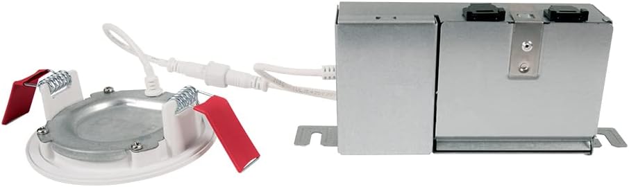 Lámpara LED empotrada 3 pulg 500lm 5CCT 6 Pzas