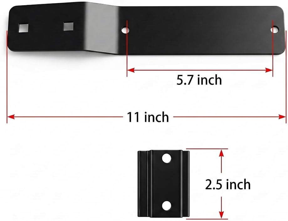 Kit soporte señal acero SMW universal para letreros triangulares