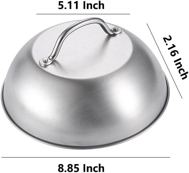 Cubierta acero inox para Blackstone 9pulg parrilla