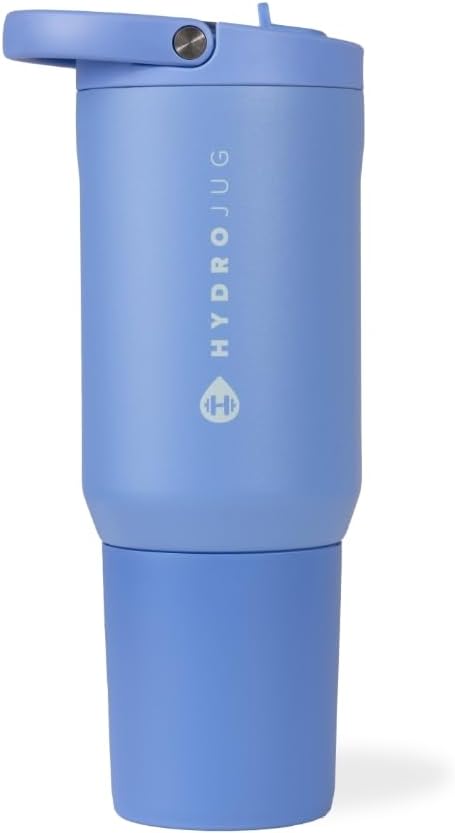 Botella Hydrojug 32oz Rosa y Azul Claro