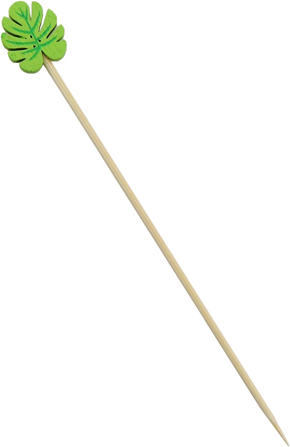 Palillos de dientes de bambú verde TAODAN para aperitivos y postres