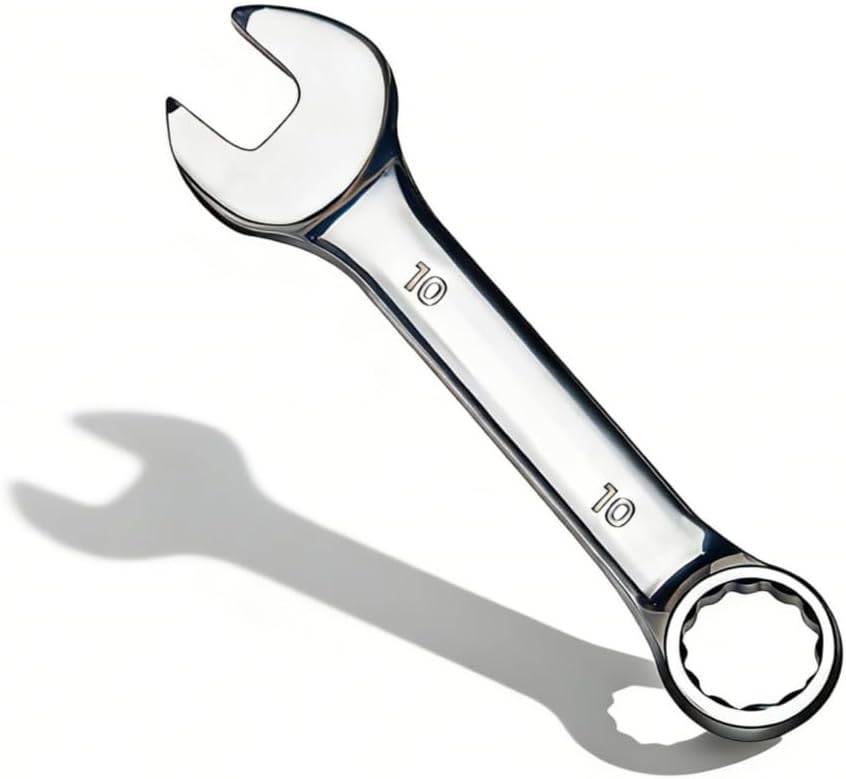 Llave combinada métrica acero forjado CRV 0.394pulg