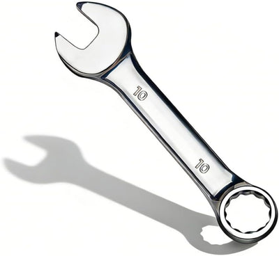 Llave combinada métrica acero forjado CRV 0.394pulg