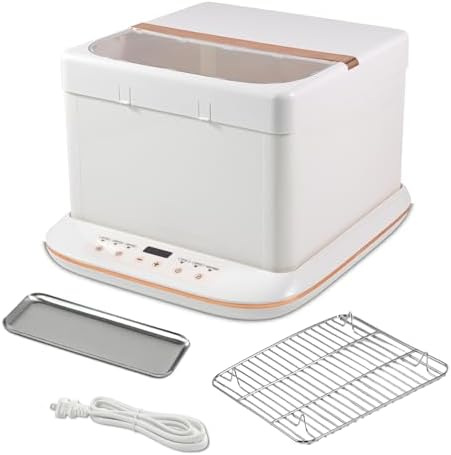Caja para fermentar pan con control de temperatura
