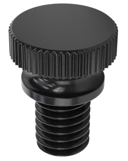 Tornillos pulgar nylon 3/8-16 10 negros 1/2