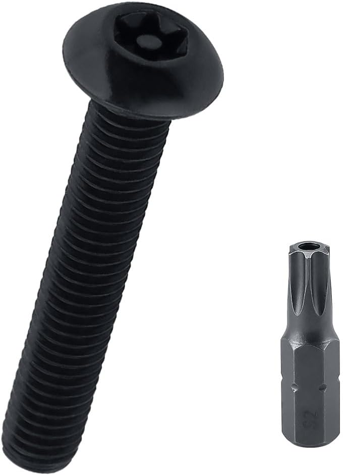 Tornillos M6 Torx Inox 25 Pzas Resistentes