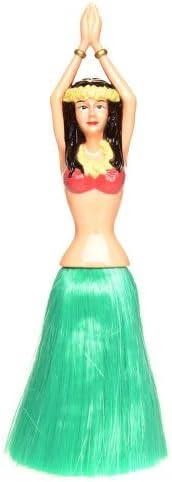 Plumero Hula Grande Retro Verde