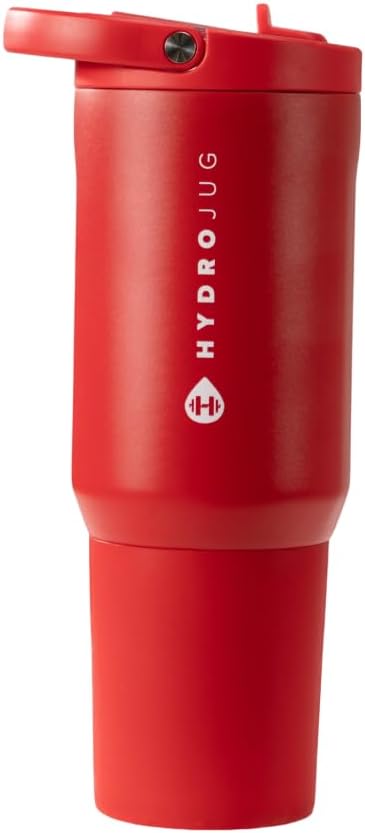 Botella Hydrojug Aluminio Rojo Deportiva 40oz