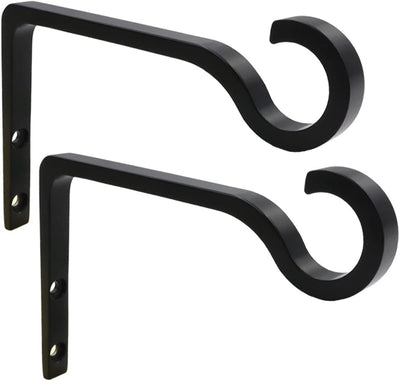 Soporte colgante para plantas 6pulg gancho metal decorativo