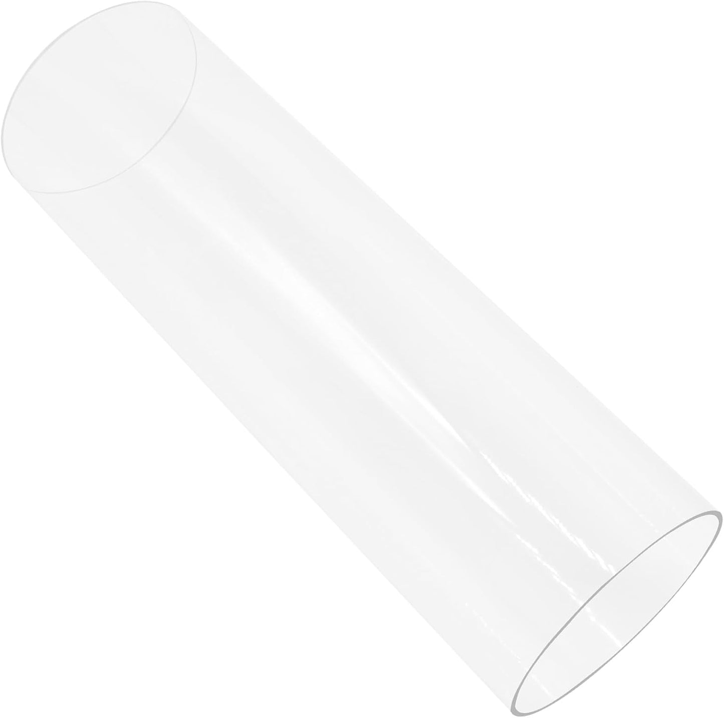 Tubo rígido transparente redondo 3.8x4pulg
