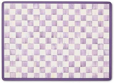 Set 4 Manteles Violeta Acabado Duro Parte Corcho