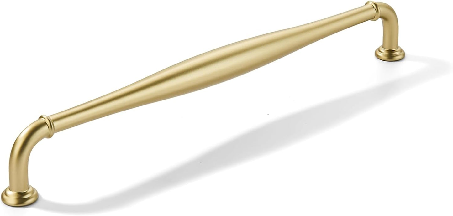 Tirador gabinete 18pulg color bronce champán
