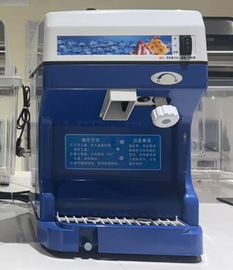 Trituradora hielo comercial 265lb/h 500W acero inox