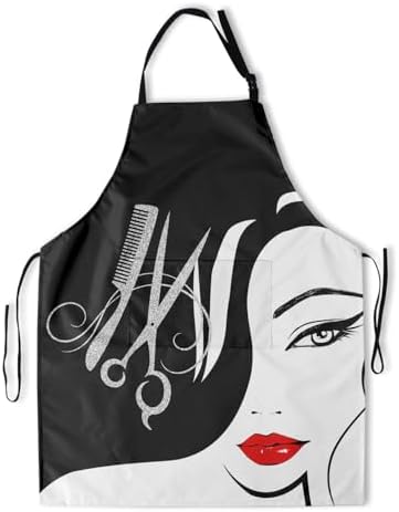 Delantal con bolsillos para mujer y hombre cocina jardinería servidor camarera pintura