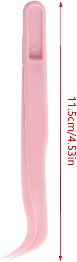 Pinzas plástico manualidades 4.5pulg rosa