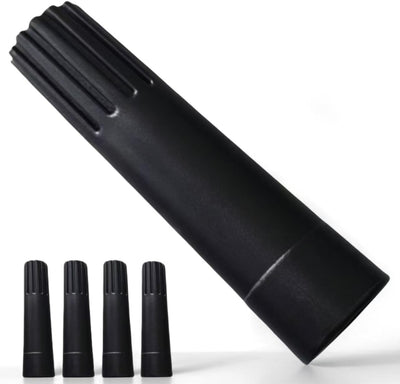 Adaptador escobilla goma ajuste cónico 4 pzas negro