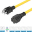 Enchufe doméstico 6 pies 15-20A Nema 5-15P a 5-20R